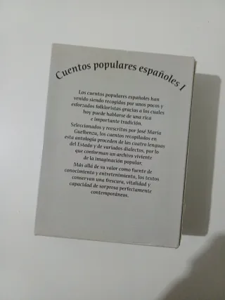 CUENTOS POPULARES ESPAÑOLES I