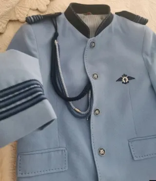 Traje de Comunión Azul Marino