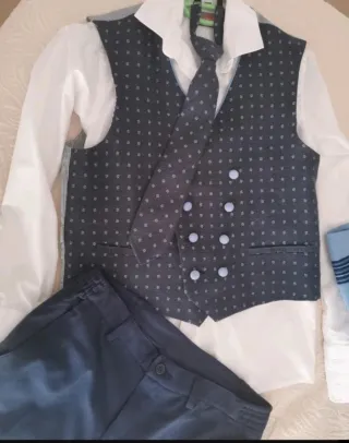 Traje de Comunión Azul Marino