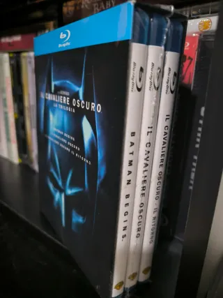 Trilogía El Caballero Oscuro Blu-ray CASTELLANO
