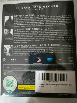 Trilogía El Caballero Oscuro Blu-ray CASTELLANO