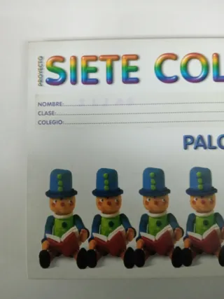 Cuentos Palote 5 años : Proyecto Siete Colores....