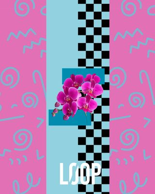 Fingerboard LØOP Colección Floral Hecho a Mano