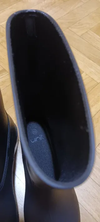 Botas de agua negras