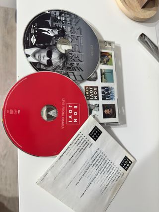 Bon Jovi 2CD Crush Japonés + Live Osaka