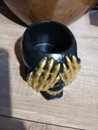Vaso decorativo / Figura Teschio Midas | Studio Axioma