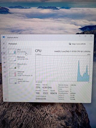 MINI PC HP ELITEMIN 800 G5 i7-9700 32GB RAM 500GB