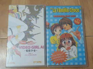 Películas Anime VHS (Nicky, RG Veda, etc.)