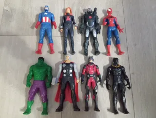 Lote Figuras Superhéroes Marvel