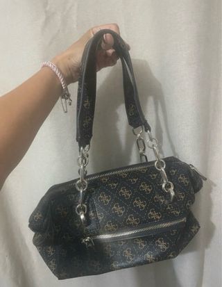 Bolso Guess Marrón y Dorado