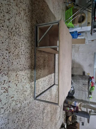 Mueble Camper Metálico y Madera