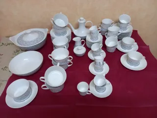 Vajilla completa,juego café, te,desayuno,consome,5