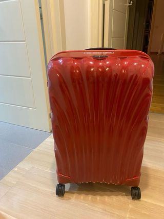 Maleta Samsonite C-Lite Spinner 69cm Roja Nueva.