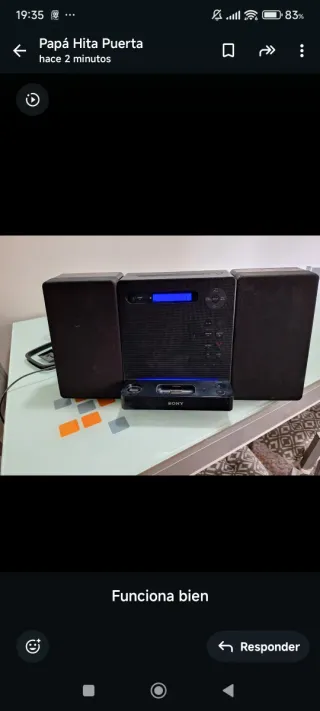 Microcadena Sony CMT-LX30IR