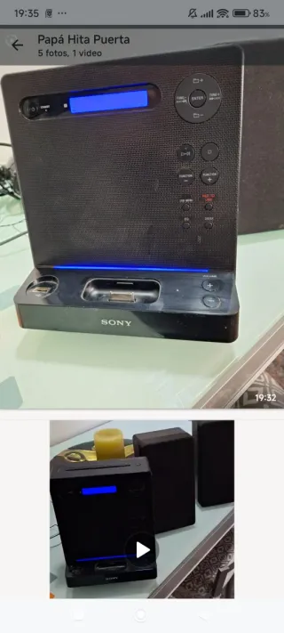 Microcadena Sony CMT-LX30IR