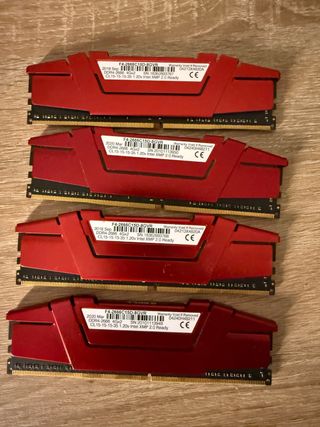 4x G.Skill DDR4 2666MHz 4GB RAM x4