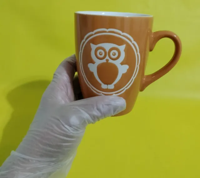 Tazas de porcelana con búhos (2 unidades)