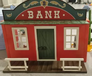 Playmobil Sheriff y Banco