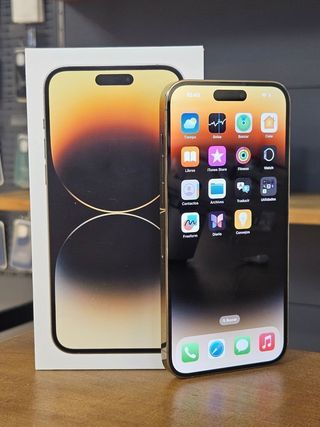 IPHONE 14 PRO MAX 256GB DORADO BATERIA 100%