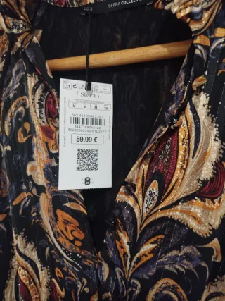 Vestido Sfera gasa volantes nuevo