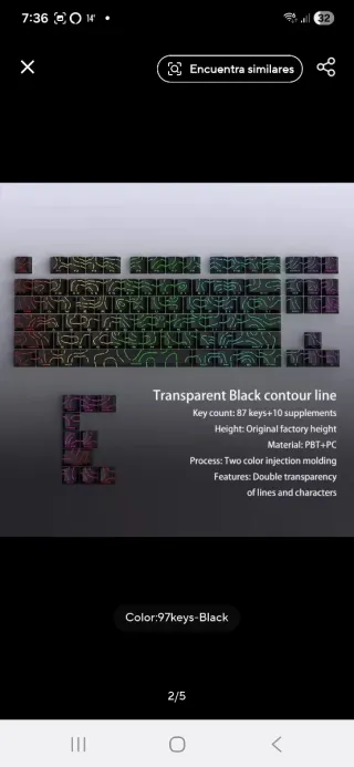 Teclas para ordenador (pack)