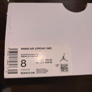 Jordan 1 Mid Noble Red