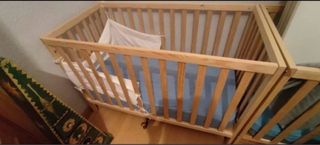 2 Cunas de madera para bebé