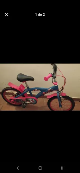 Bicicleta Infantil Spiderman