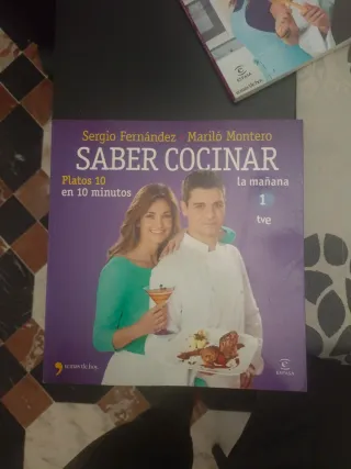 Libro SABER COCINAR. Platos 10 en 10 minutos