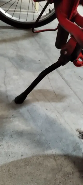 Bicicletta Pieghevole Rossa