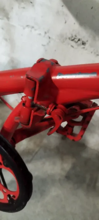 Bicicletta Pieghevole Rossa