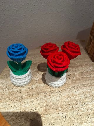 Rosas artificiales decorativas o para regalos