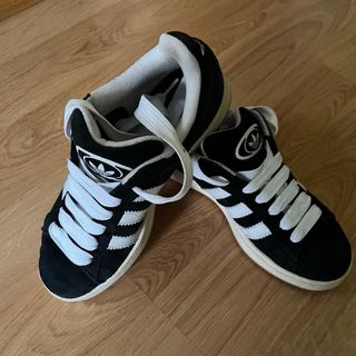 Adidas Campus 00 Negro Blanco