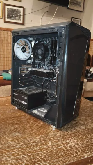 PC Gaming RGB - Ryzen 5 + GTX 1050 Ti (Impecable)