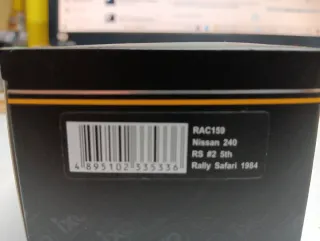IXO 1:43 Nissan 240 RS #2 Safari 1984