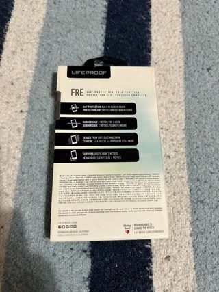 Custodia LifeProof FRE per iPhone Xs, nera