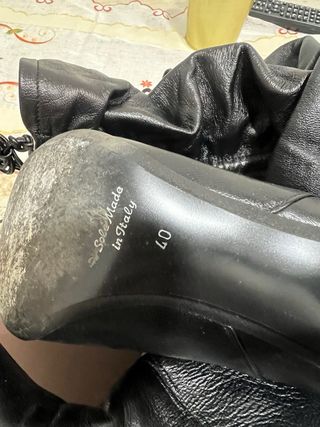 Stivali donna neri elasticizzati tg 40