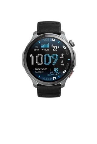 Reloj Inteligente Negro y Plateado