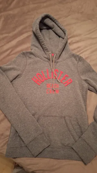Sudadera Hollister niña gris