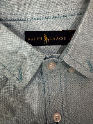 Camicia Polo Ralph Lauren Taglia XL Blu