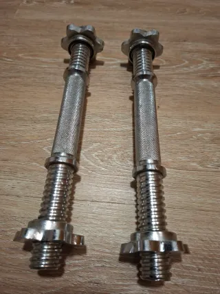 Mancuernas de rosca.