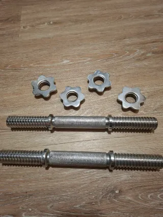 Mancuernas de rosca.