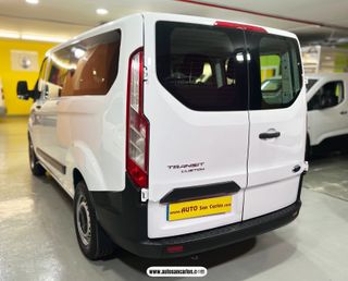 CÓMODA TRANSIT CUSTOM 9 PLAZAS VIAJES + 2 AÑOS