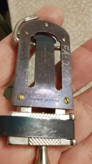 Taglia ance Cordier clarinetto Bb made in France