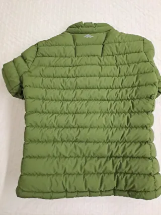 Plumas Quechua Verde Talla M hombre