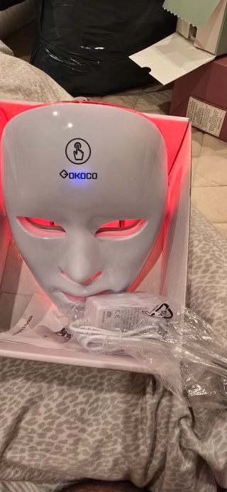 Máscara LED Facial Cuidado Piel