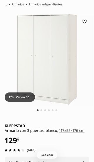 Armario Blanco Ikea