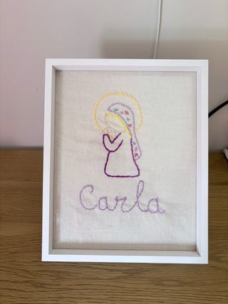 Cuadro Virgen Niña Personalizado