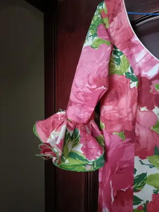Vestido estampado salvaje gitana