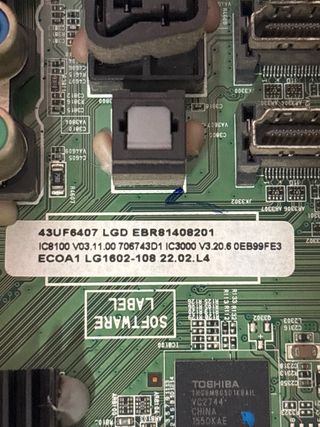 Placa Main TV LG EAX66485504(1.0) Modelo 43UF6407